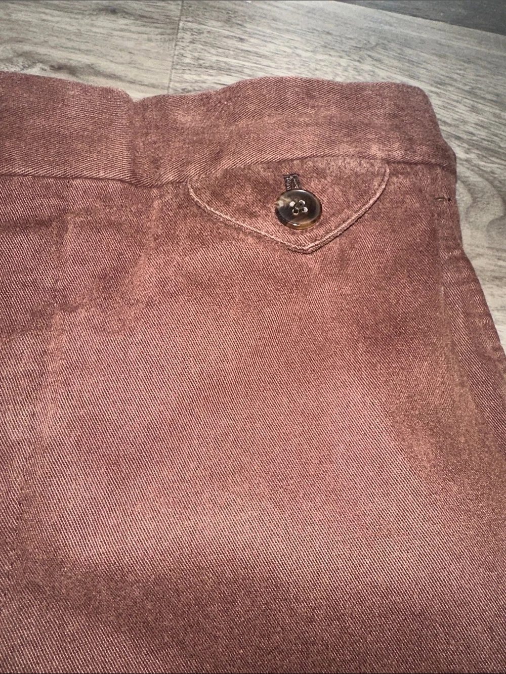 Men's Brown Pants - with waist adjusters